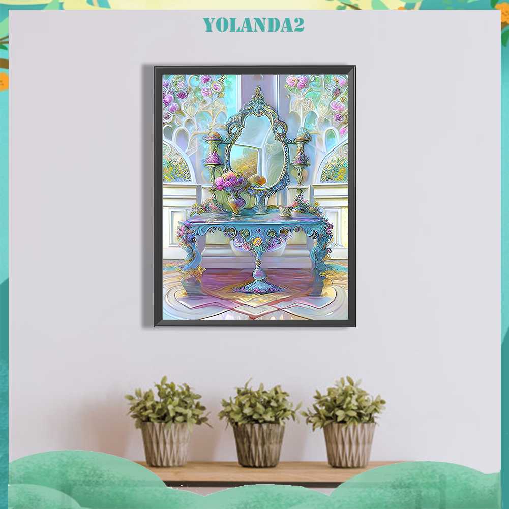 Tranh Đính Đá Kim Cương Toàn Bộ 5D DIY Hình Vẽ Trừu Tượng Trang Trí Nhà Cửa