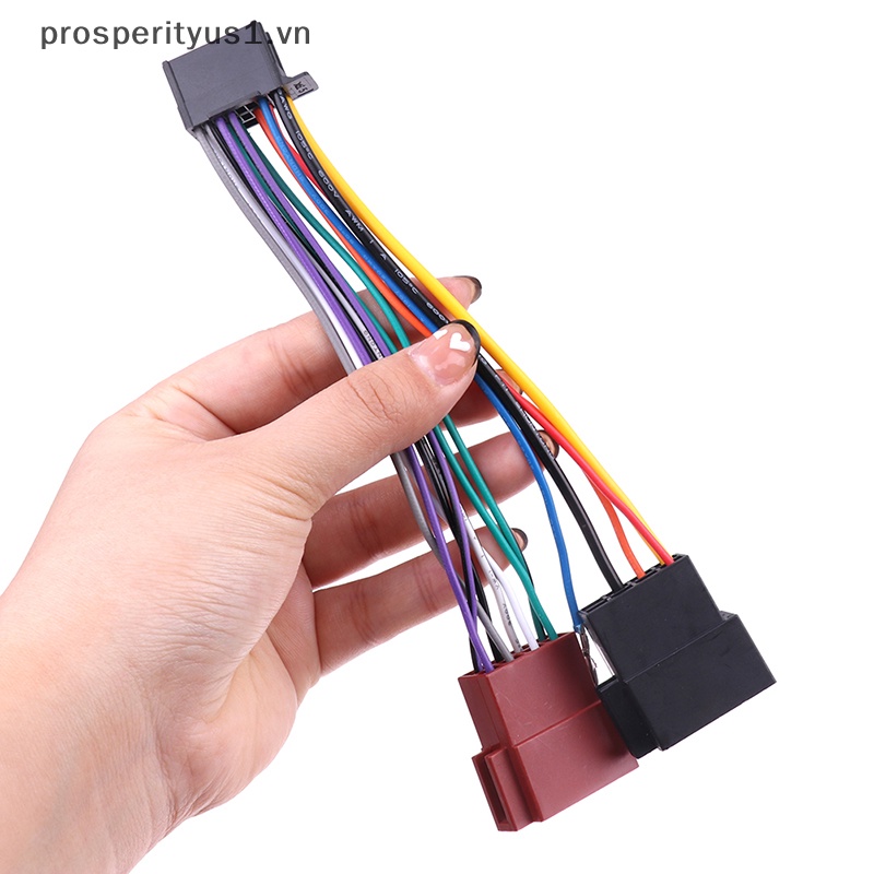 [prosperityus1] Dây Cáp Kết Nối Âm Thanh ISO Cho Đầu Đĩa CD Pioneer Car