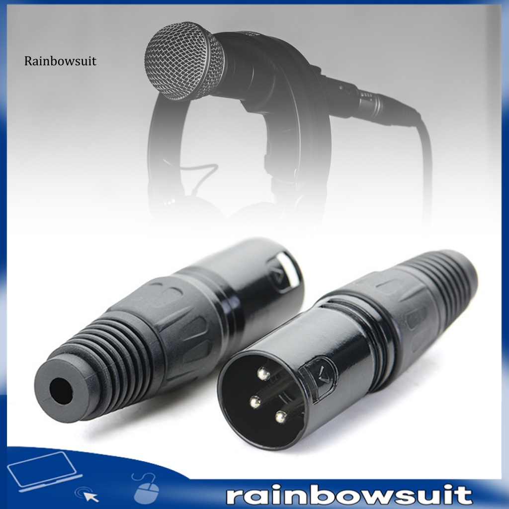 Phích Cắm Chuyển Đổi Âm Thanh XLR 3Pin XLR Chất Lượng Cao