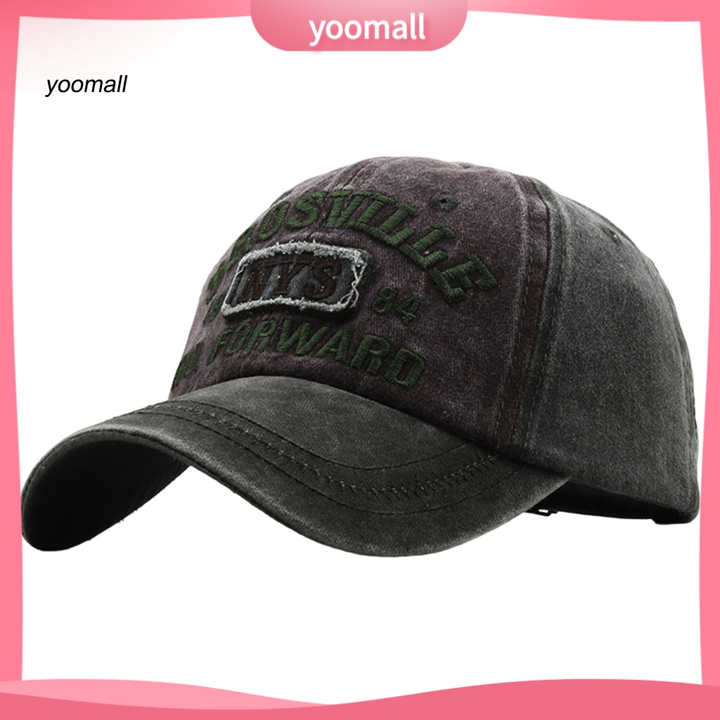 Mũ Bucket Thêu Chữ Có Thể Điều Chỉnh Vành Thời Trang Cho Nam