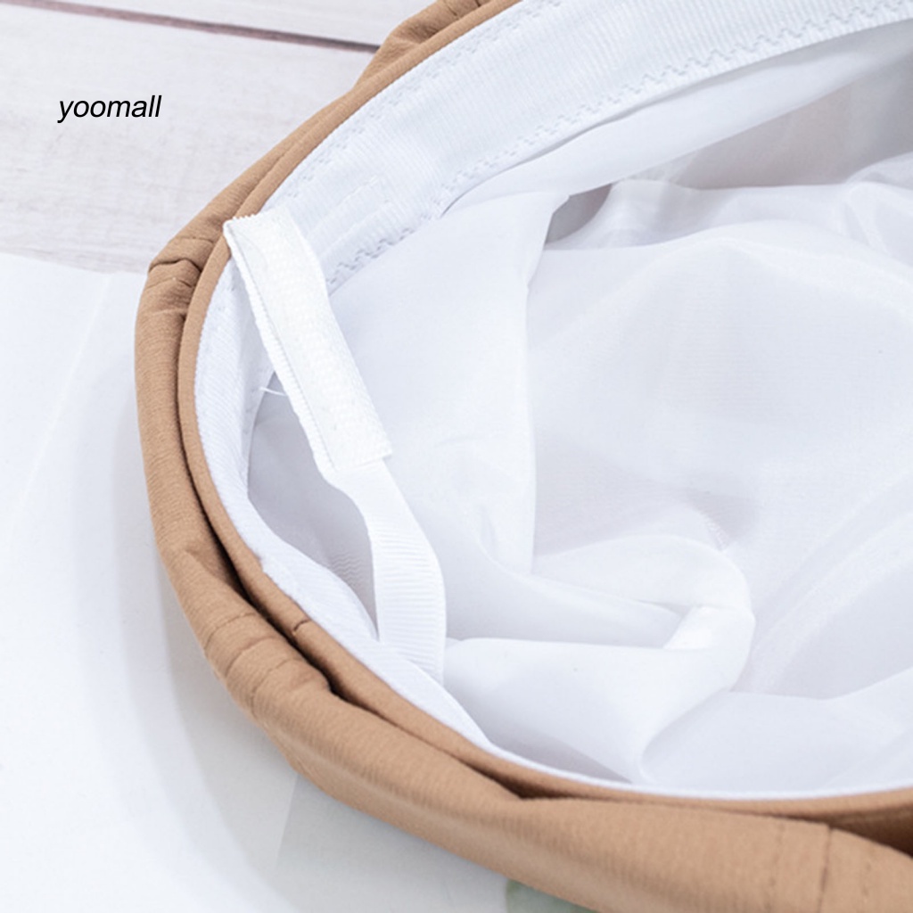 Mũ Beret Màu Trơn In Logo Vòm Tròn Vành Ngắn Thời Trang Cho Nữ