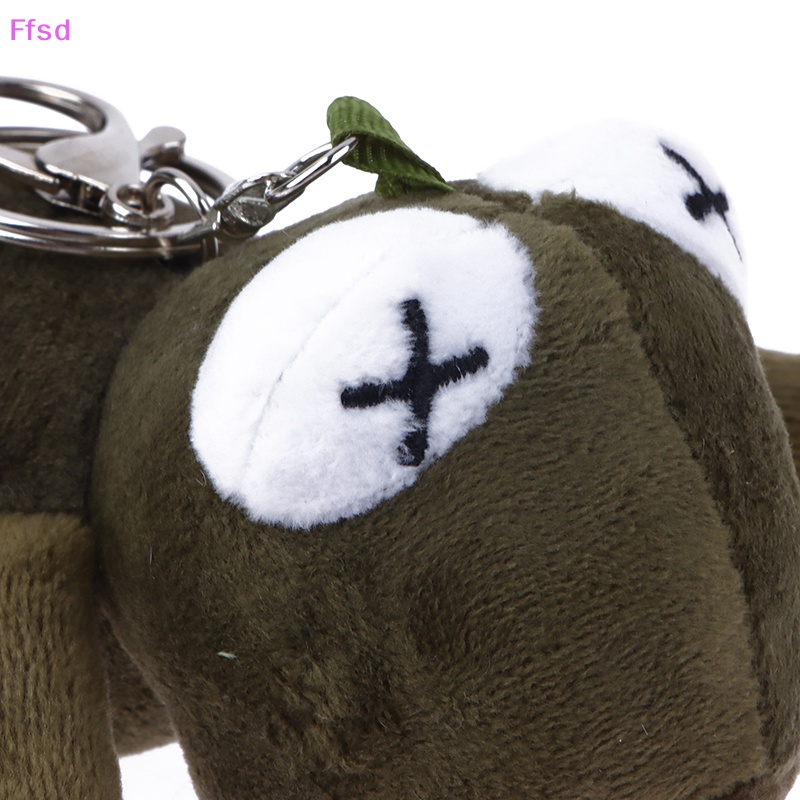 1 Móc Khóa Hình Chú Ếch Nhồi Bông Hoạt Hình Vui Nhộn