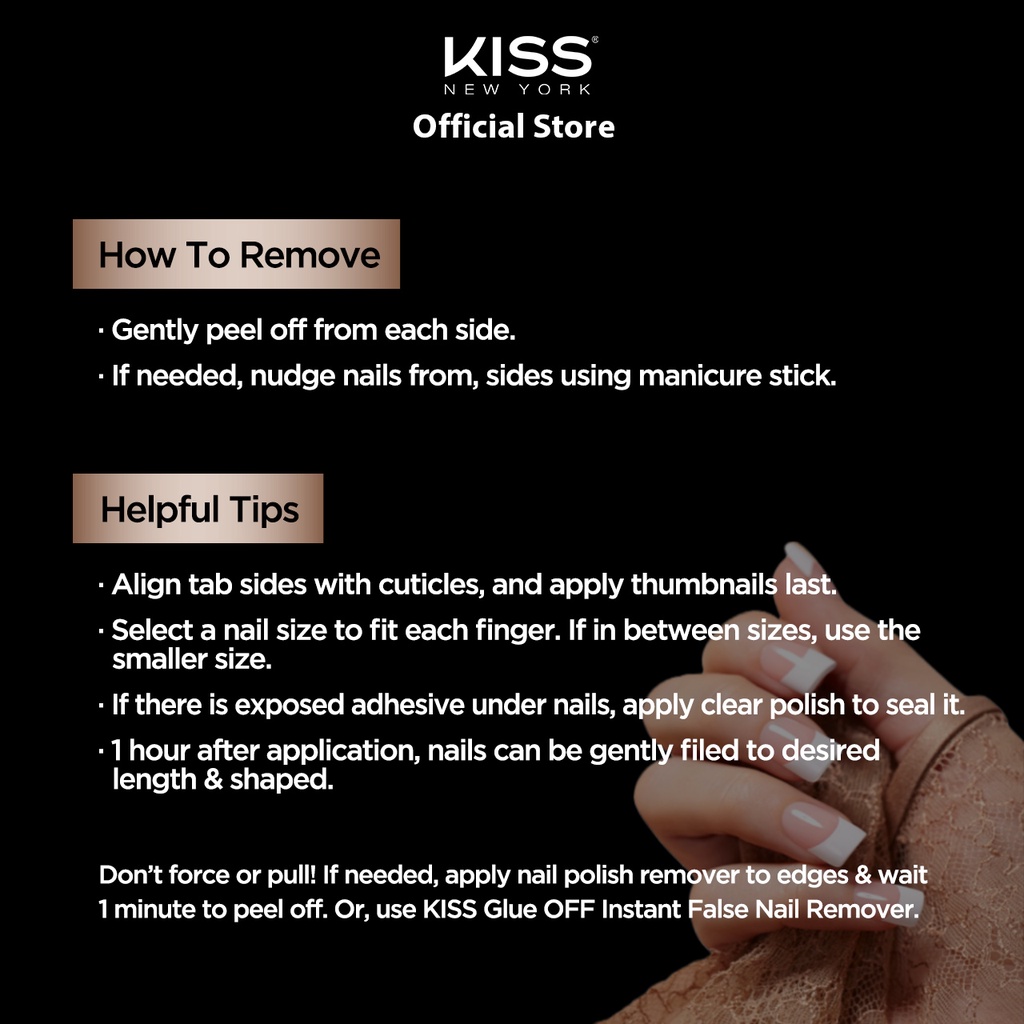 PRESS-ON MANICURE LIFE GOES ON