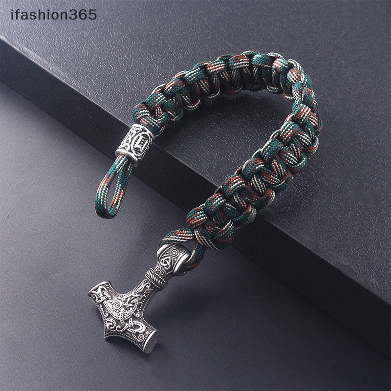 Vòng Tay Chuỗi Hạt Phong Cách Viking Thời Trang Cho Nam ifashion365