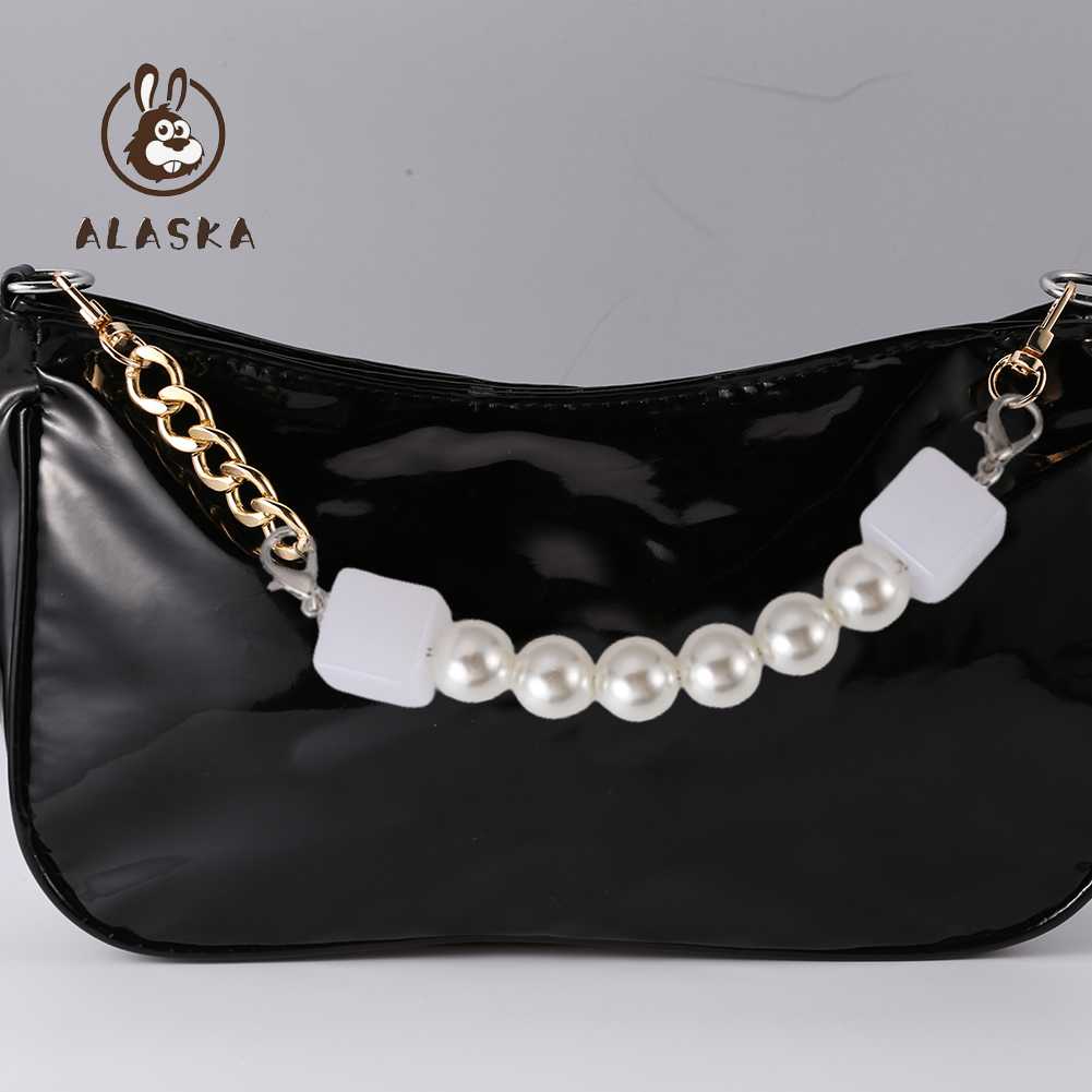 Dây Chuỗi Ngọc Trai Giả Nối Dài Túi Xách Nữ AU [alaska.vn]