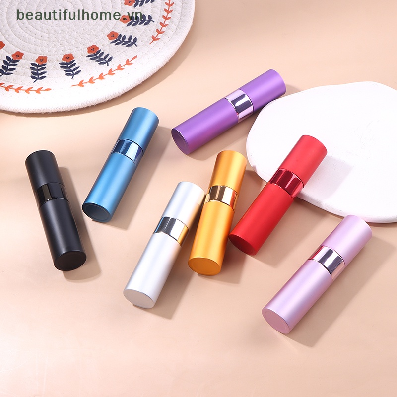 Bình Nước 8ML Bằng Nhôm Họa Tiết Mây Có Thể Bơm Đầy Lại Tiện Dụng