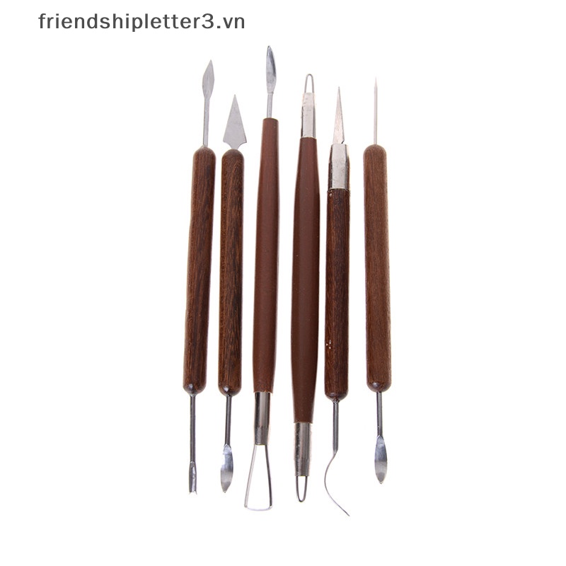 Set 6 Dụng Cụ Điêu Khắc Tạo Hình Đất Sét Độc Đáo Tiện Dụng