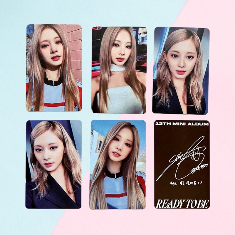 Set 5 Tấm Thẻ Ảnh Nhóm Nhạc Kpop TWICE