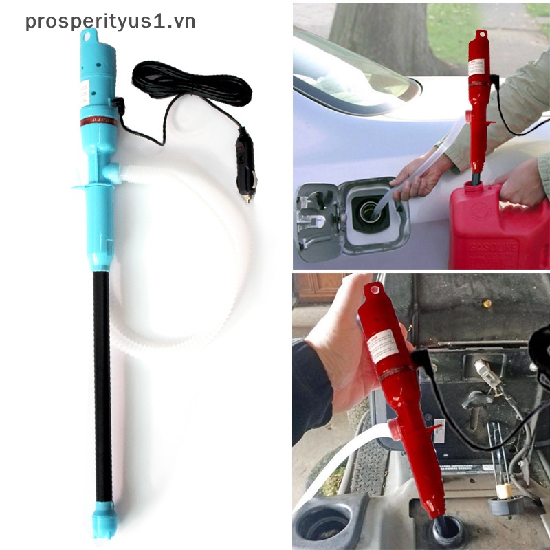 [prosperityus1] Dụng Cụ Bơm Chất Lỏng Chuyển Đổi Dung Dịch Điện Tử 12V Cho Phương Tiện Giao Hàng