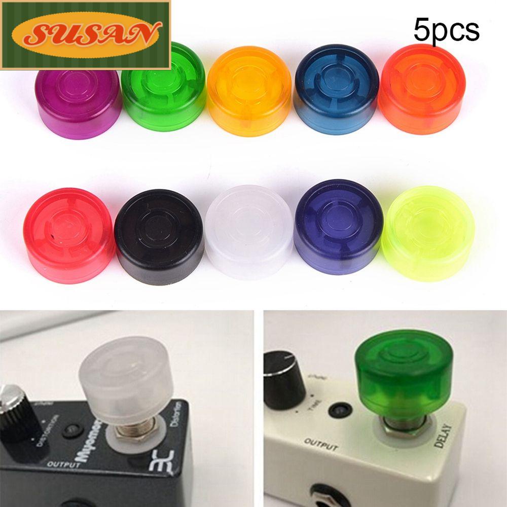 Set 5 Bàn Đạp Hiệu Ứng Đàn Guitar Bằng Nhựa Màu Sắc Ngọt Ngào