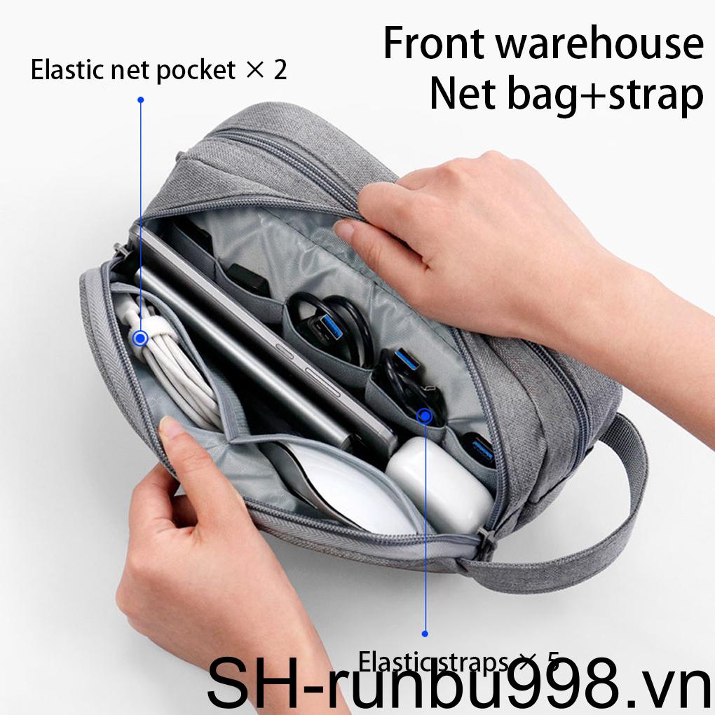 Túi Đựng Điện Thoại / Tai Nghe Hai Lớp Đa Năng Tiện Dụng Cho Gia Đình / Văn Phòng