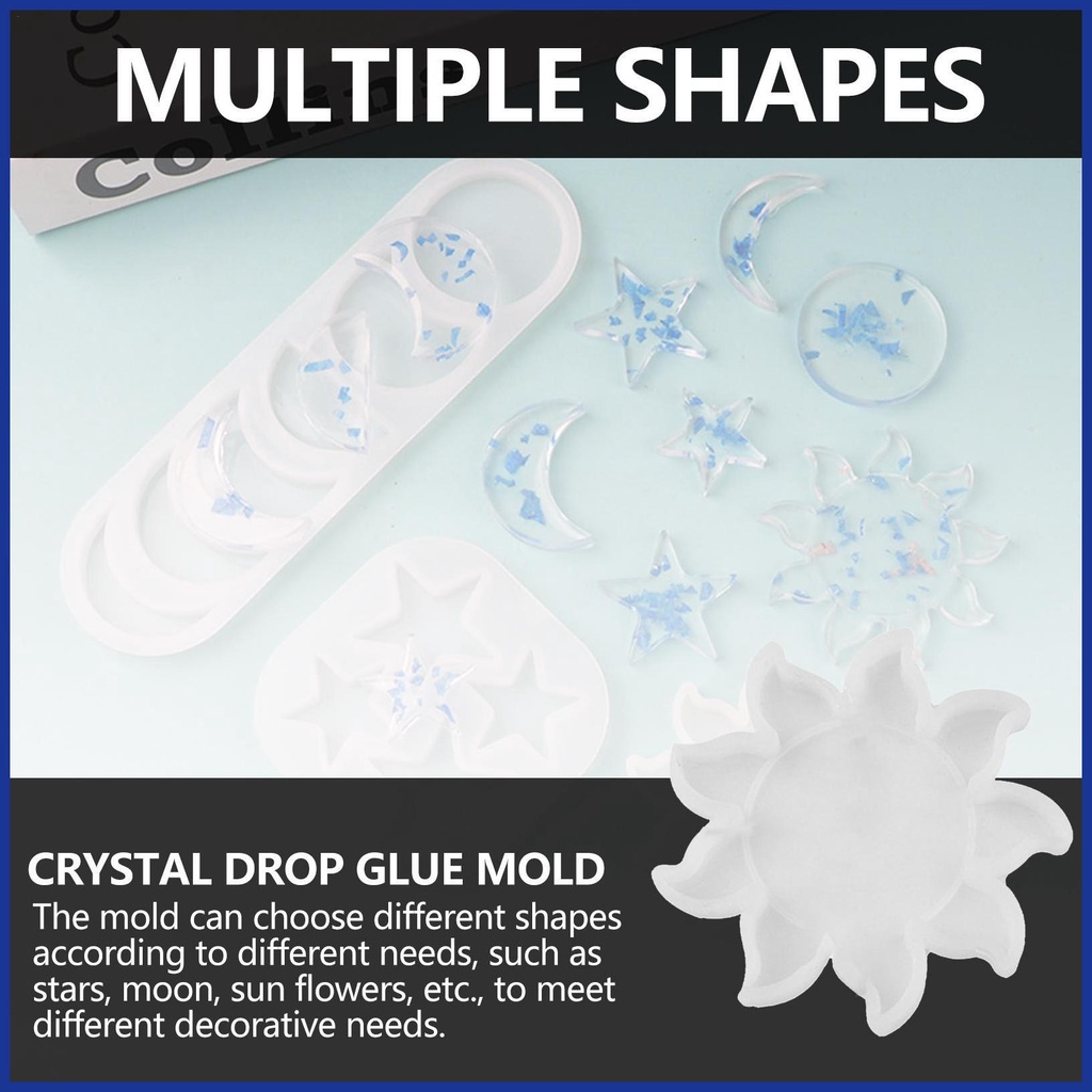 Khuôn Silicone Làm Mặt Dây Chuyền / Bông Tai DIY