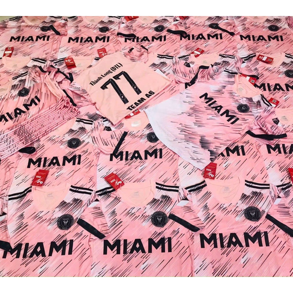 Áo bóng đá câu lạc bộ Miami - Bộ quần áo bóng đá nam nữ đẹp