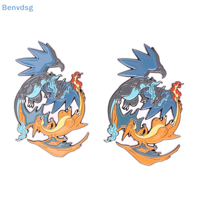 Benvdsg > Huy Hiệu Cài Áo Kim Loại Hình Hoạt Hình Pokemon Charizard Rayquaza Đáng Yêu Làm Quà Tặng