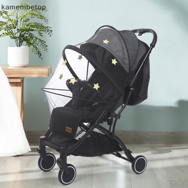 Màn Lưới Chống Muỗi Có Khóa Kéo Bảo Vệ Toàn Diện Cho Xe Đẩy Em Bé