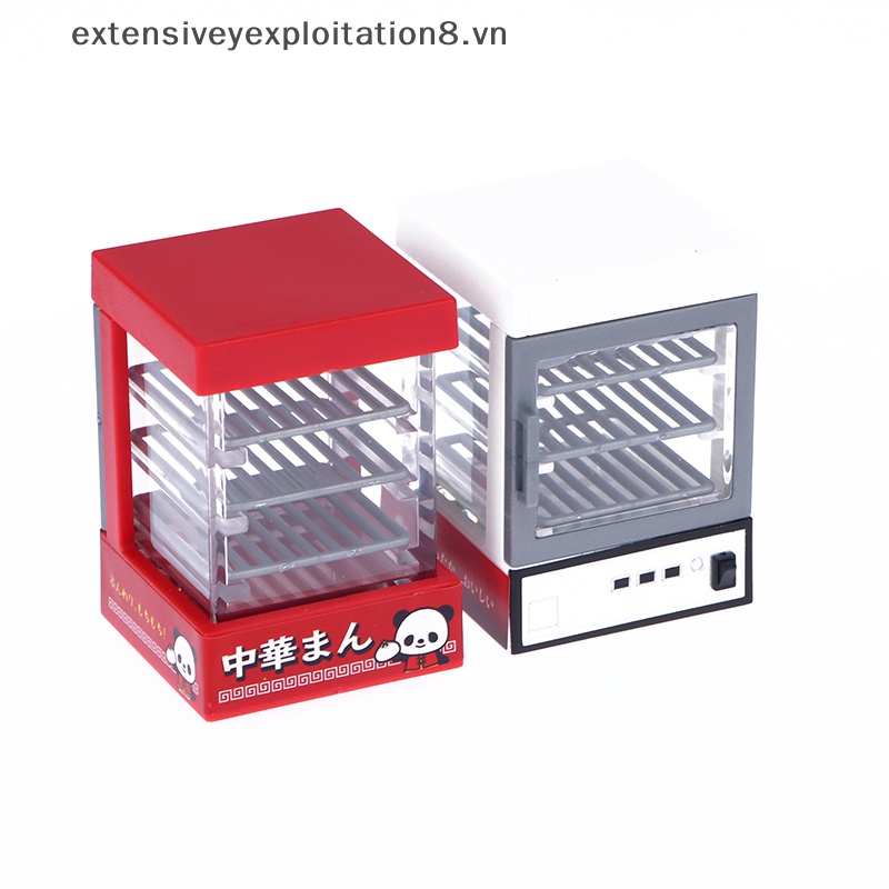[Mở Rộng] Mô Hình Hộp Hấp Trong Lò Vi Sóng Mini Trang Trí Nhà Búp Bê [vn]