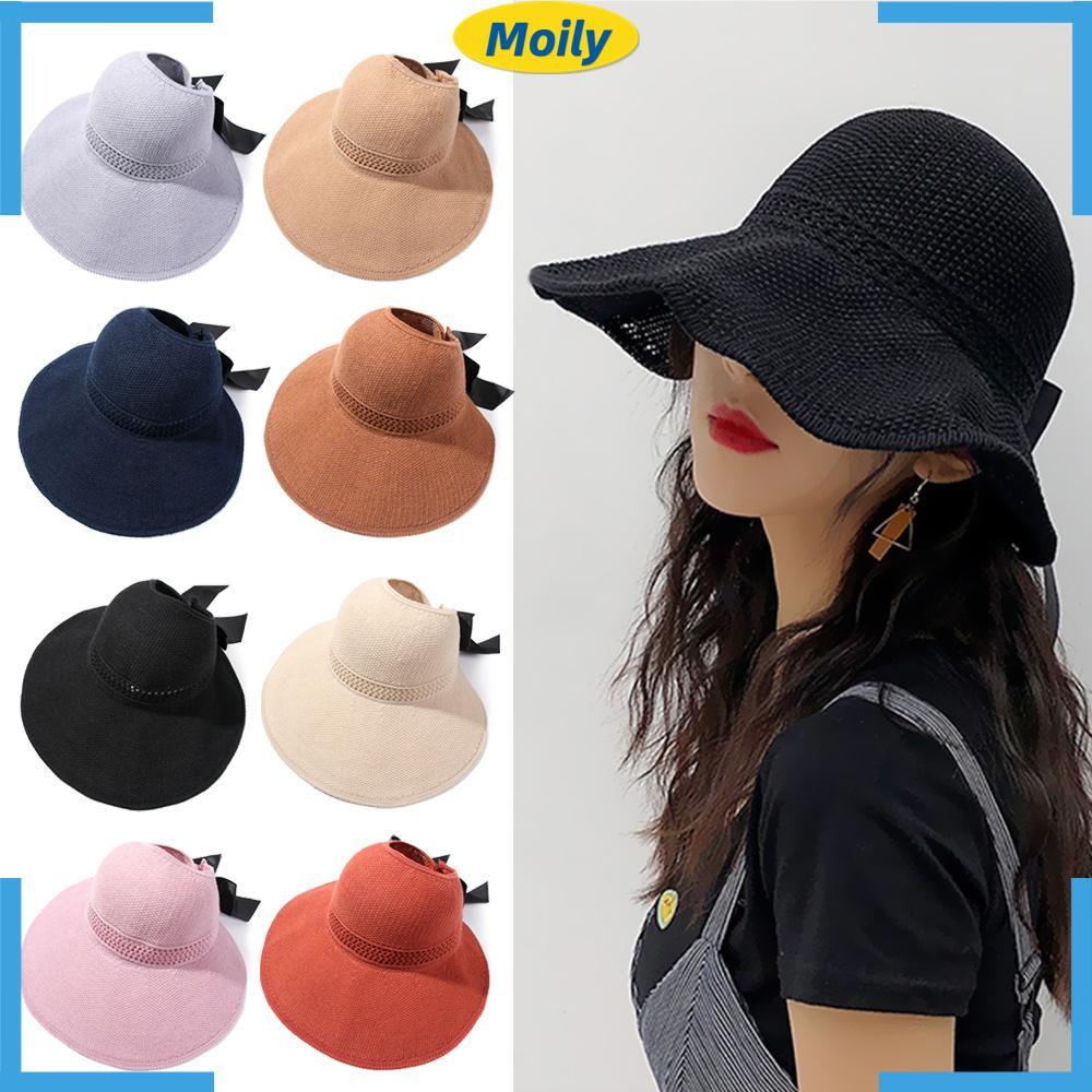 Mũ Rộng Vành Chống Nắng Đi Biển Mùa Hè Có Thể Gấp Gọn Tiện Lợi