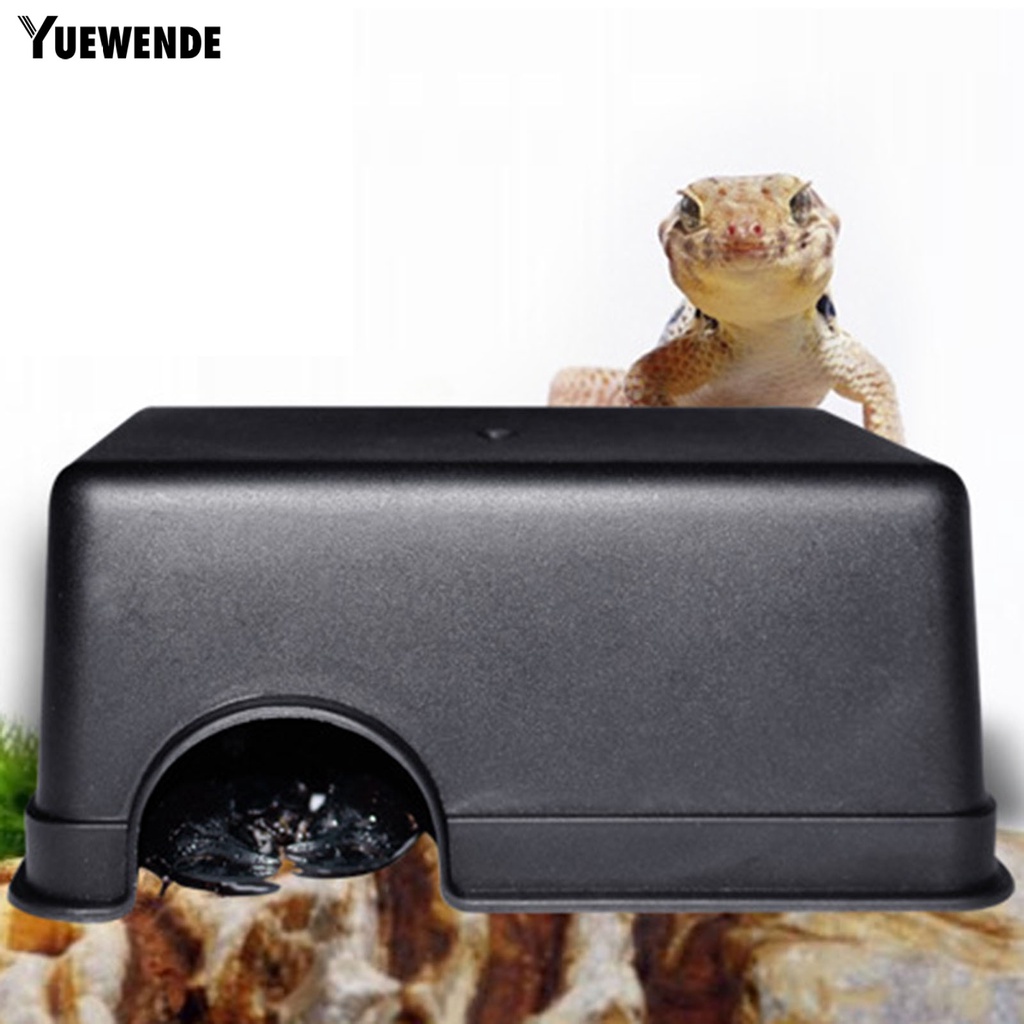 Yq.e Hộp Ẩn Vật Nuôi Bò Sát Cỡ Lớn Bề Mặt Mịn Màng Chống Trượt Chống Trầy Xước Không Cần Khoan Đa Dụng