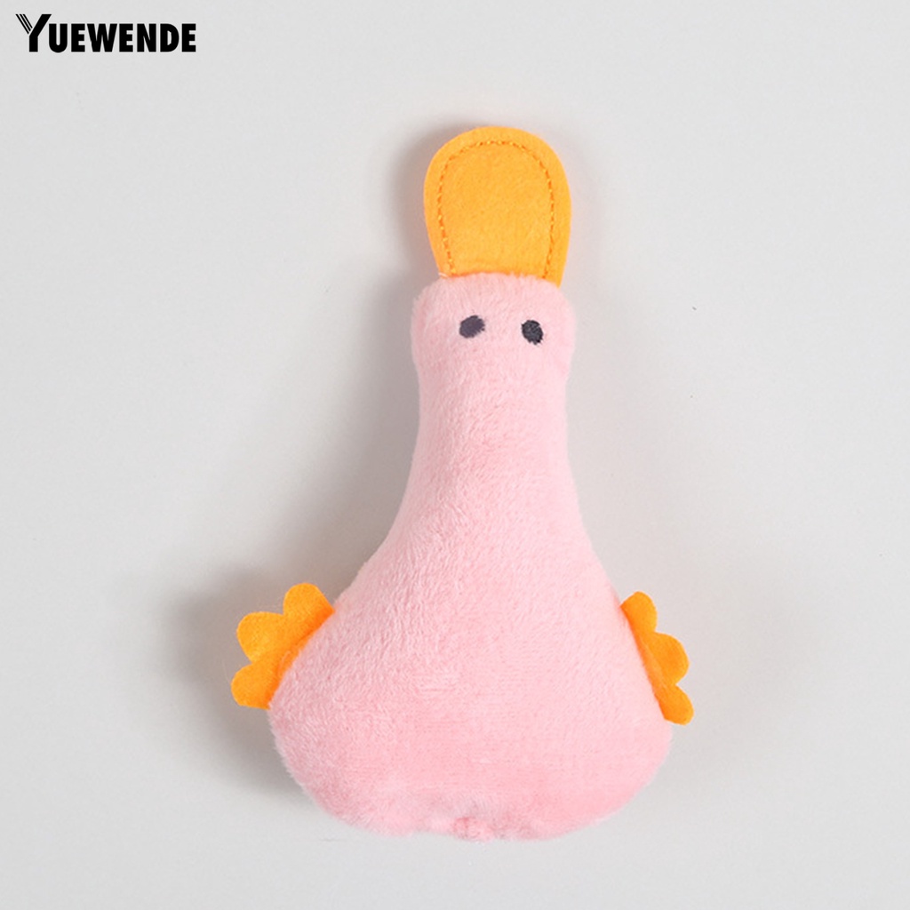 Vịt Nhồi Bông YQ.E Có Âm Thanh Dễ Thương Cho Mèo Cưng