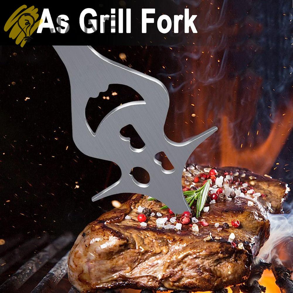 Xiên Nướng Thịt BBQ Bằng Kim Loại Có Thể Tái Sử Dụng