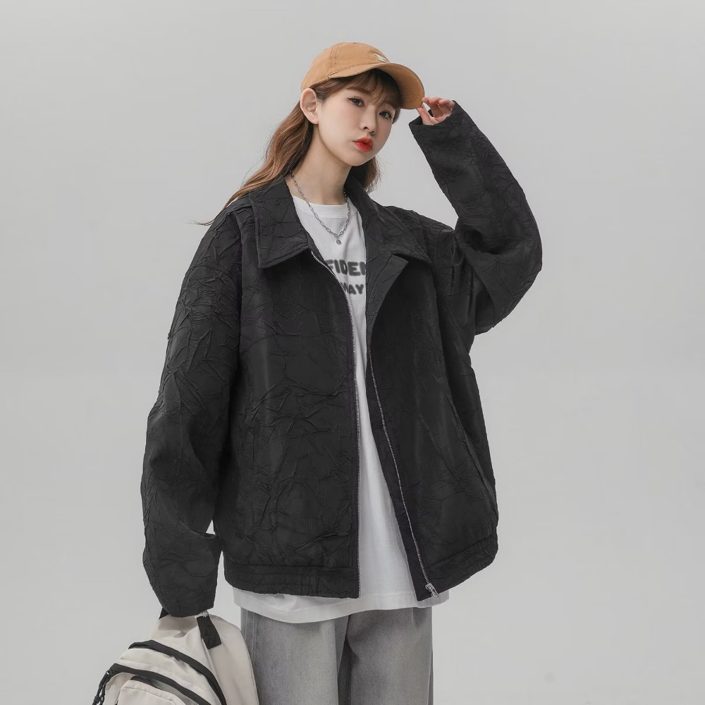 Áo Khoác Nam Xếp Ly Phong Cách Đường Phố Baroque Cao Cấp