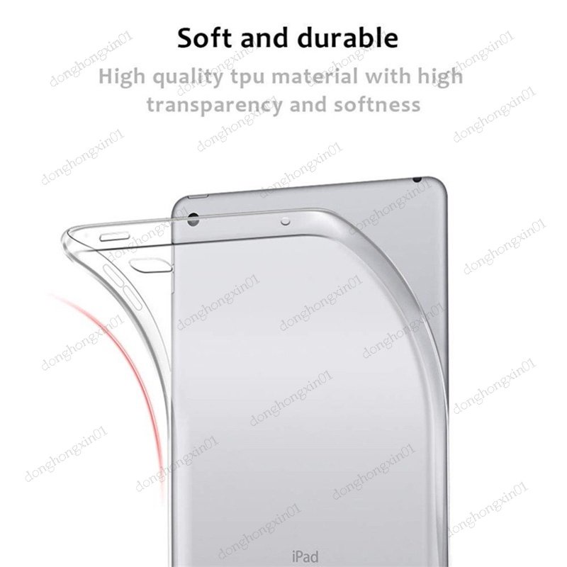 Ốp Máy Tính Bảng Silicon Trong Suốt Cho iPad 10th 10.9 2022 Gen 7th 8th 9th Gen 10.2 2019 I- iPad 5 / 6th 9.7 2017 2018 Air 3 / pro 10.5 Mini 1235 4