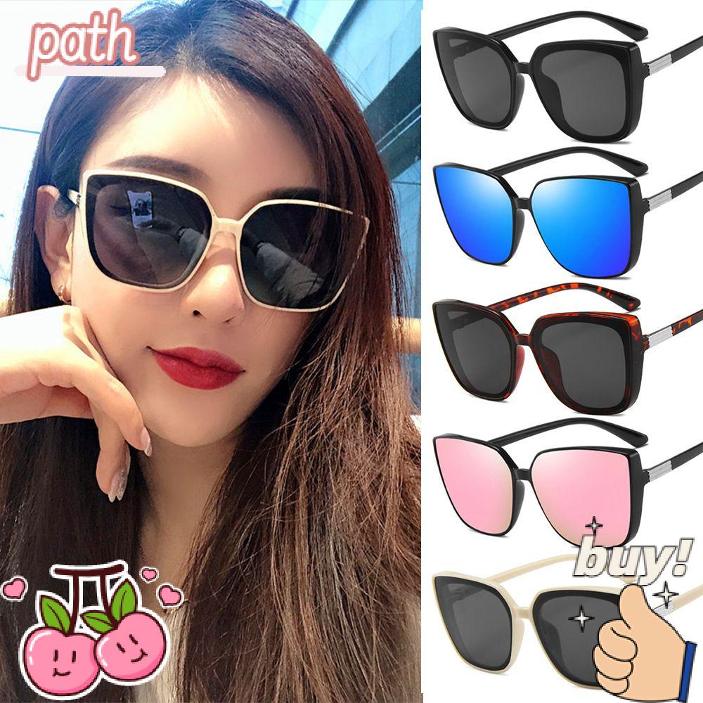 Kính Mát Oversized Gọng Lớn Phong Cách Vintage Thời Trang Cho Nữ