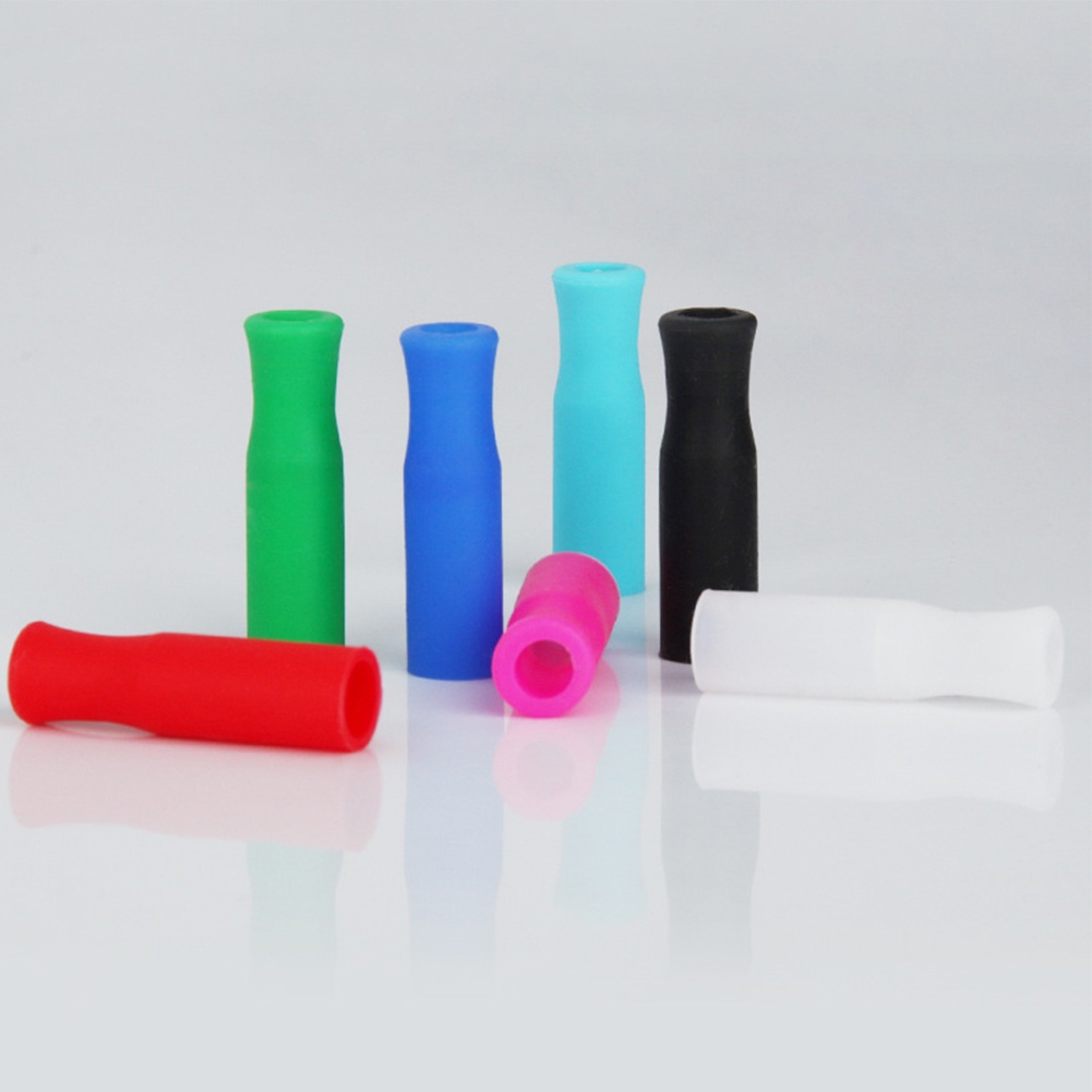 Nắp Đậy Ống Hút Bằng Silicone Và Thép Không Gỉ Chống Bỏng