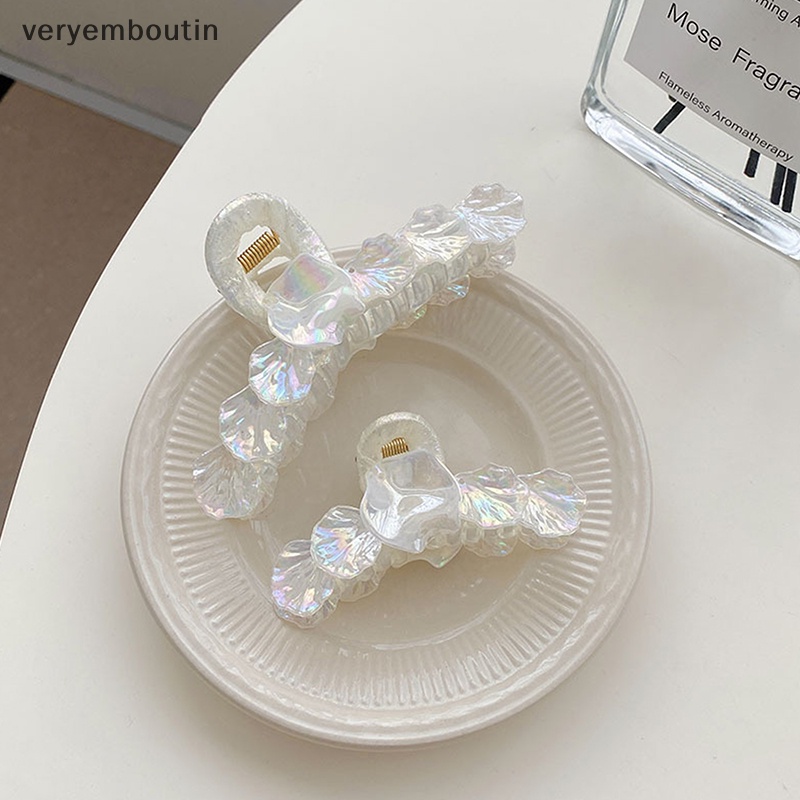 Kẹp Tóc Móng Vỏ Sò Thời Trang Tối Giản Cho Nữ n