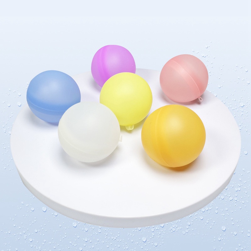 Set 6 Bong Bóng Nước Vui Nhộn Có Thể Tái Sử Dụng Cho Bé