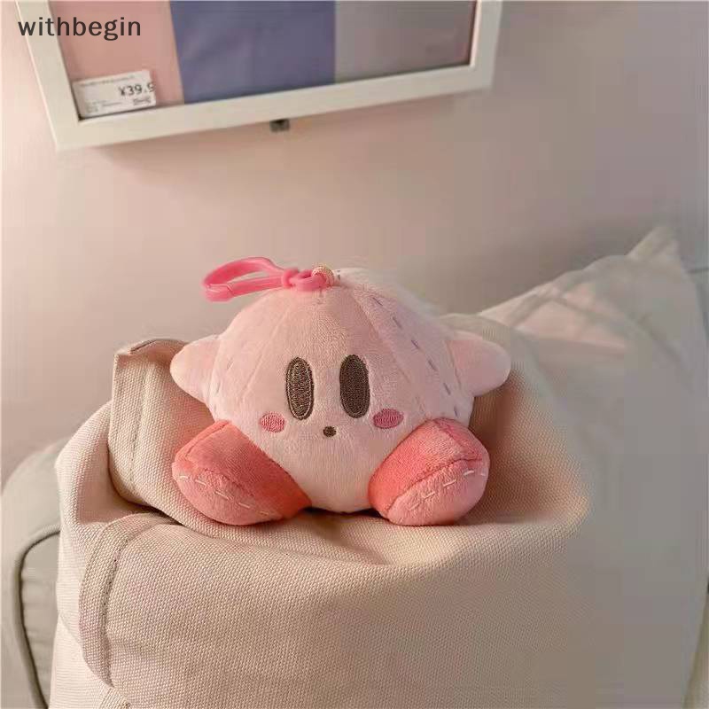 Móc Khóa Hình Đồ chơi nhồi bông Hoạt Hình Kirby Dễ Thương