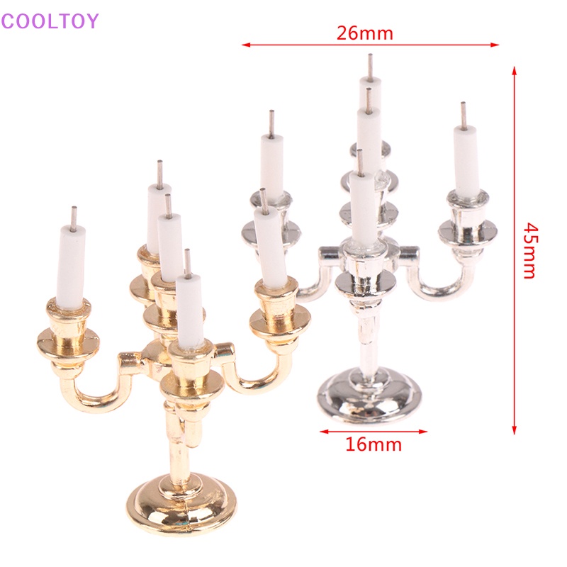 1 Cặp Tượng COOLTOY 1: 12 Mini Để Bàn Trang Trí Nhà Búp Bê