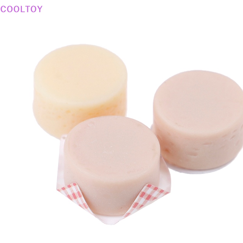 Set 3 Phô Mai mini Tỉ Lệ 1: 12 Dùng Để Trang Trí Nhà Búp Bê