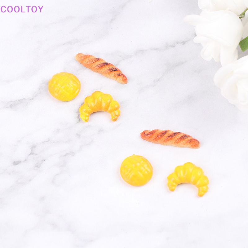 Cooltoy Set 6 Mô Hình Bánh Bao / Dứa / Thịt Bò Đồ Chơi Nhà Búp Bê Thu Nhỏ
