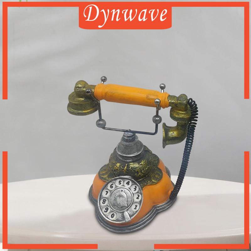 [Dynwave] Mô Hình Điện Thoại Xoay Thời Trang Châu Âu Trưng Bày Cửa Sổ Nhà Ở