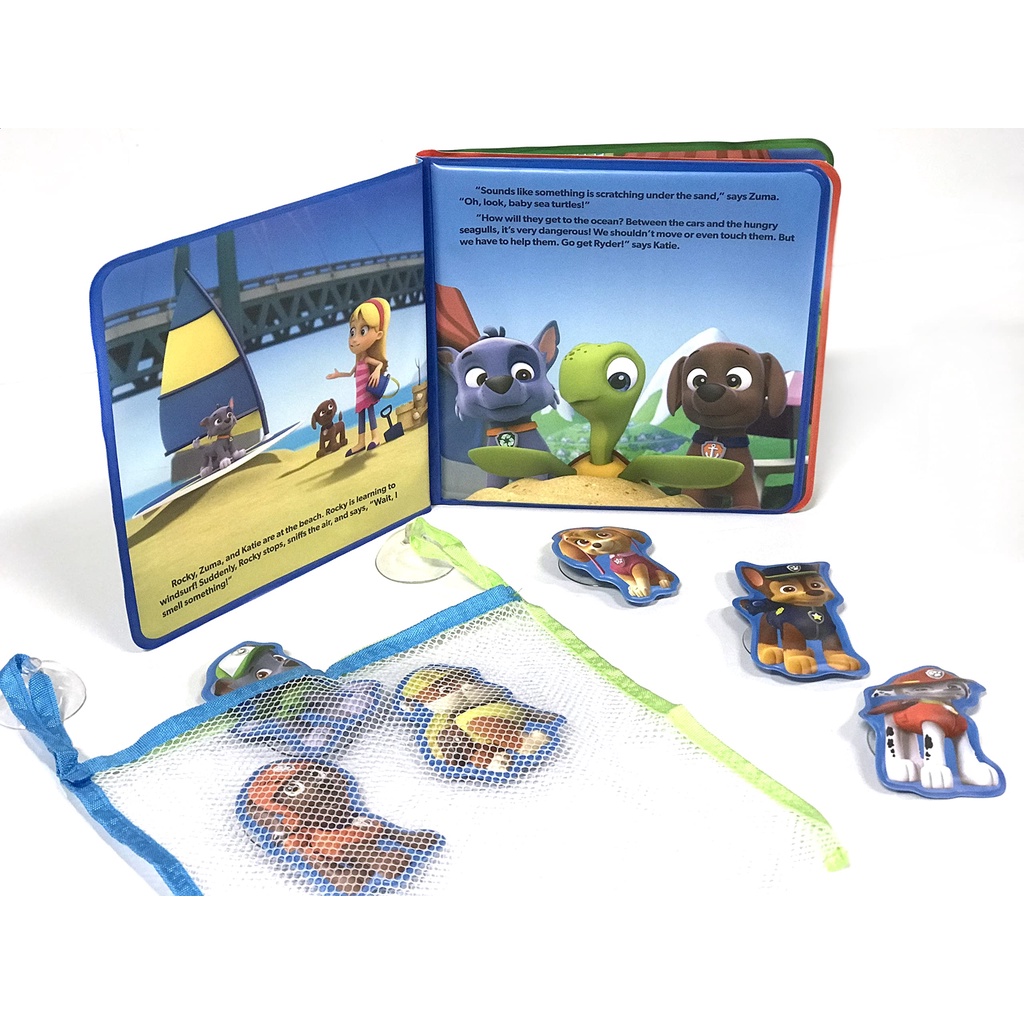 Paw Patrol Bath Time Books
