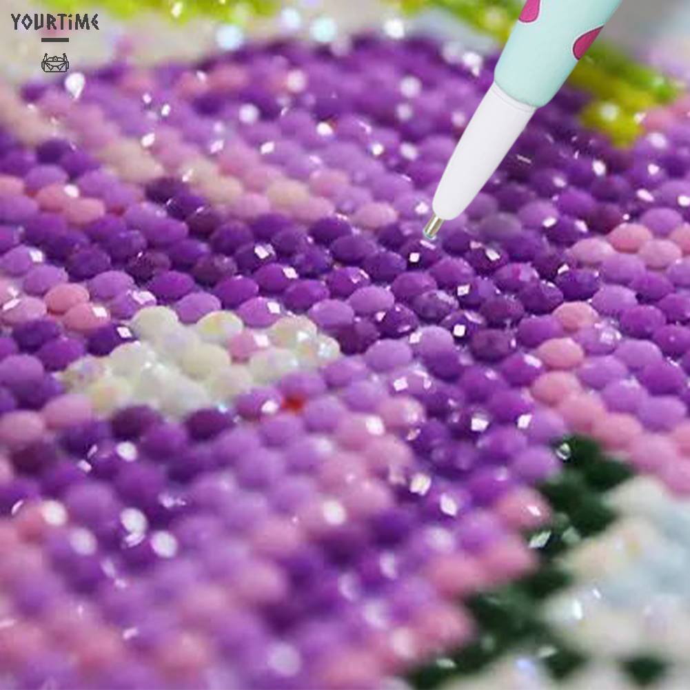 Bút Đính Đá 5D Tự Làm Họa Tiết Hoạt Hình Cho Người Lớn Và Trẻ Em