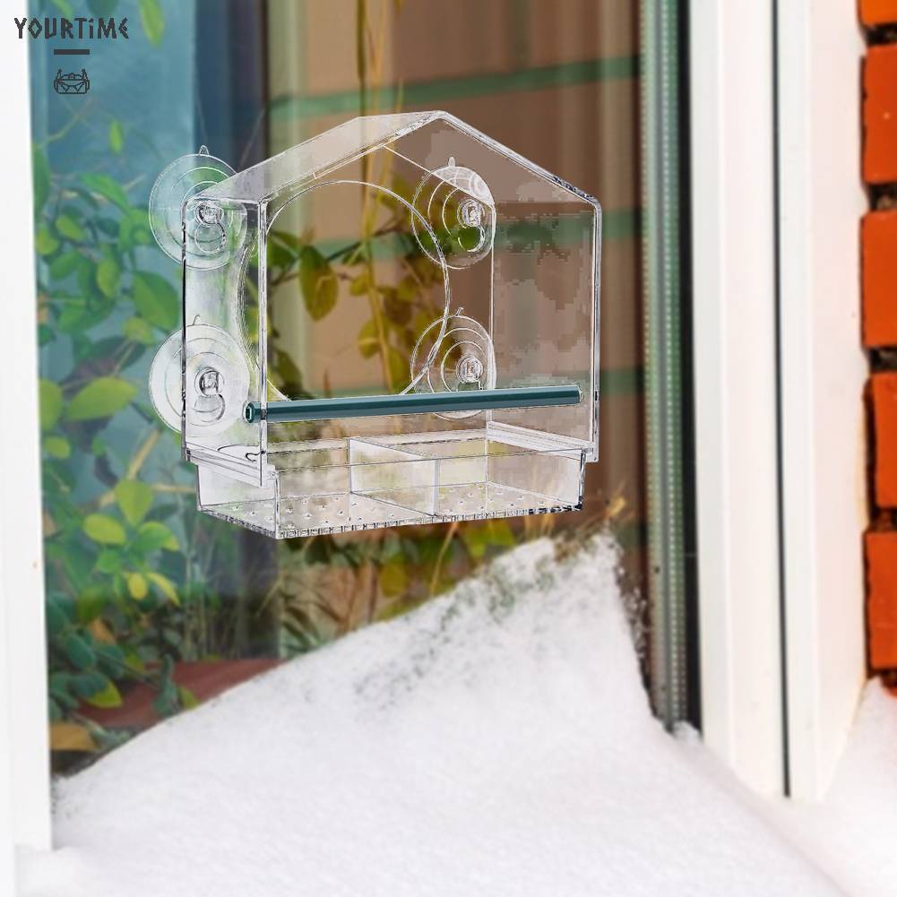 Khay Đựng Thức Ăn Cho Chim Có Thể Tháo Rời Tiện Dụng