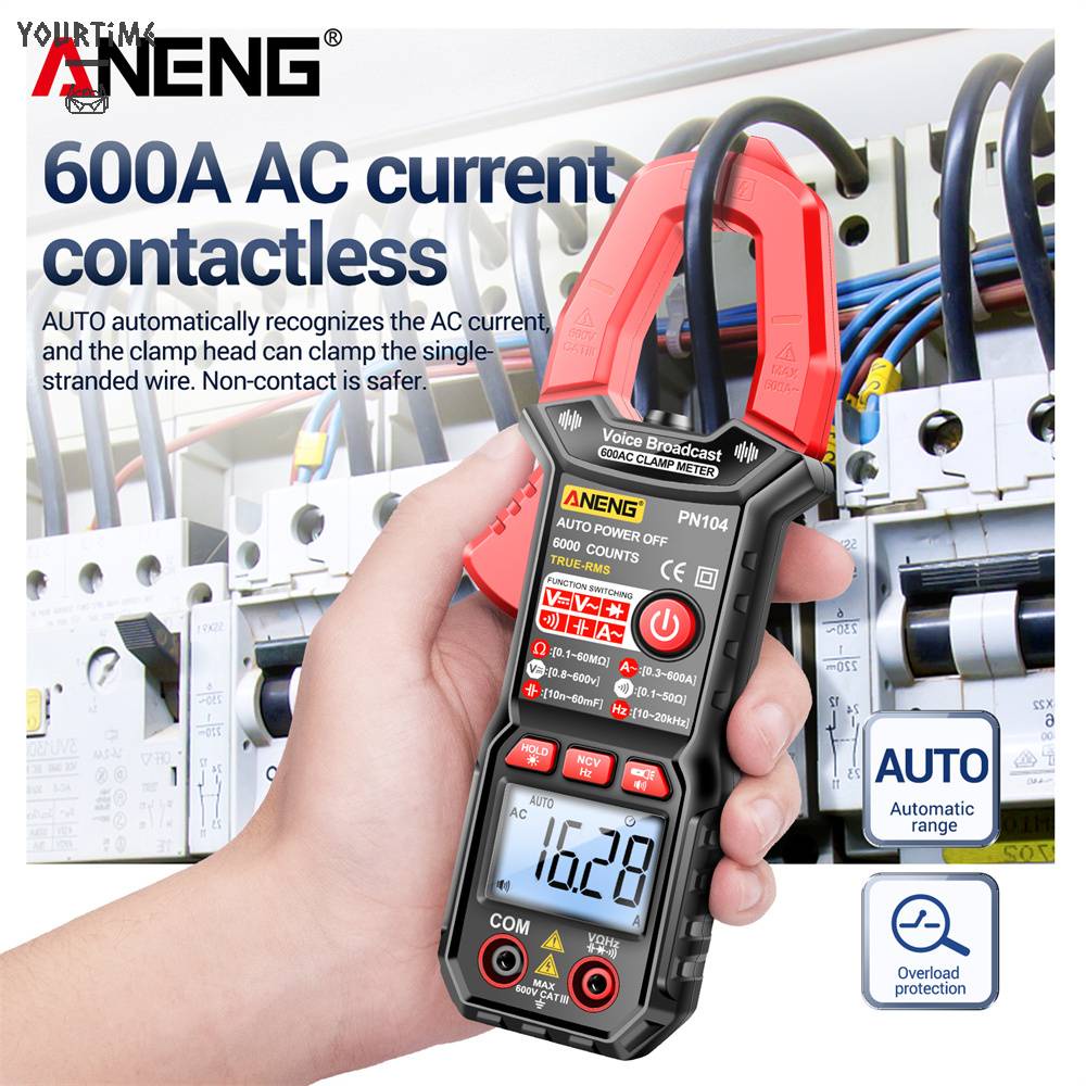 Đồng Hồ Vạn Năng Kỹ Thuật Số PN104 AC / DC Dùng Trong Phòng Thí Nghiệm / Nhà Máy