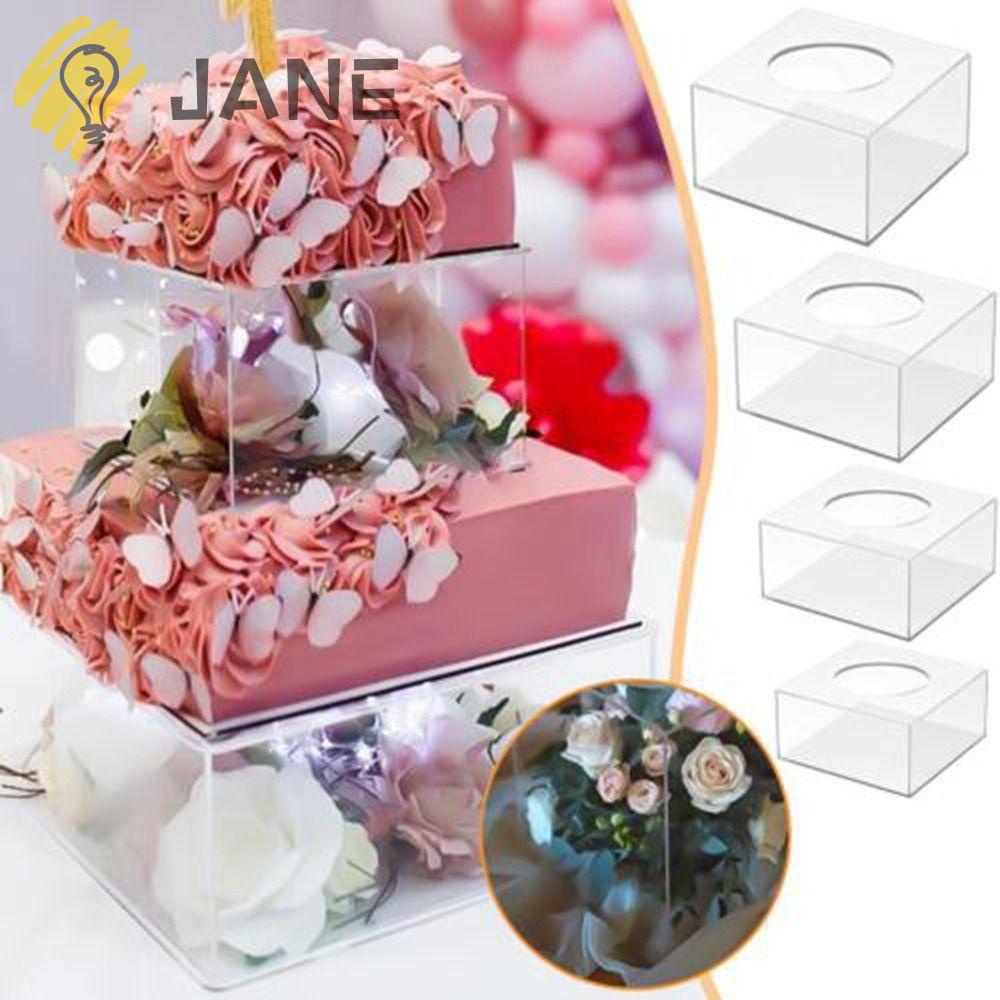 Hộp Acrylic Trưng Bày Bánh Có Thể Bơm Đầy Lại