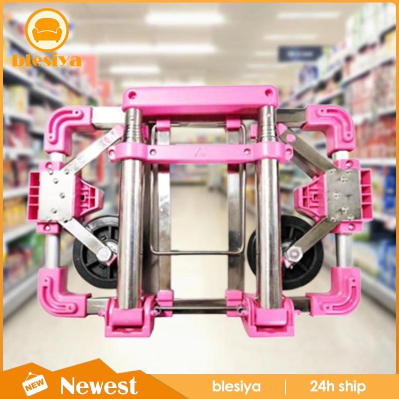 Xe Tải Gấp Gọn Tay Cầm Điều Chỉnh Được Kèm 2 Dây Thun