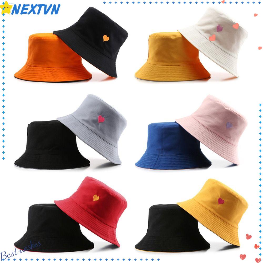 Mũ Tai Bèo Chống Nắng Hai Mặt Chất Liệu Cotton Cao Cấp Thời Trang