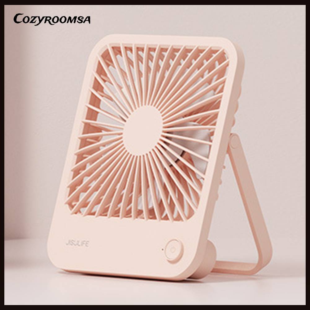 Quạt Làm Mát Để Bàn 4 Tốc Độ Yên Tĩnh 2000mAh / 4500mAh Có Thể Gập Lại