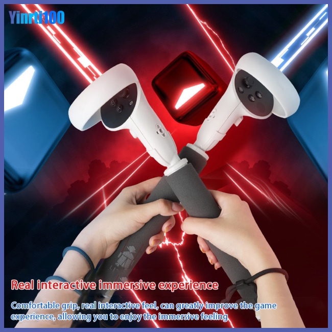 Tay Cầm Chơi Game Chống Trượt Có Đèn Cho Oculus Quest 2