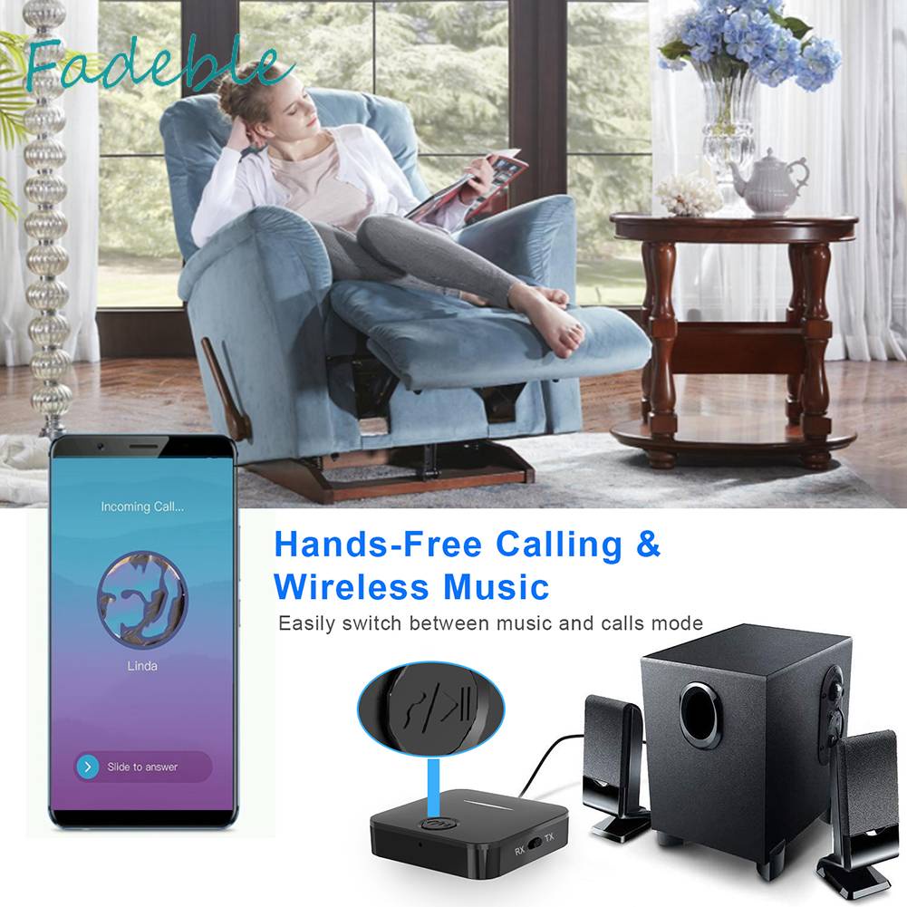 Dây Cáp Âm Thanh 250mAh 3.5MM Bluetooth 5.0 Chuyên Dụng Cho Loa Xe Hơi