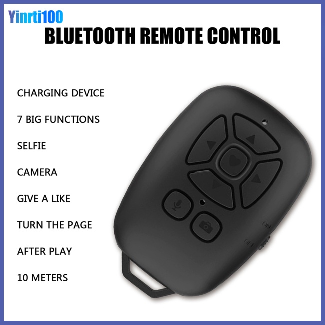 Bộ Điều Khiển Chụp Ảnh Selfie Kết Nối Bluetooth Cho Điện Thoại