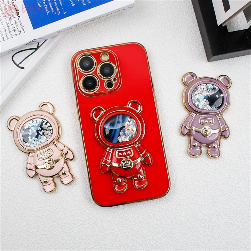 [COD] Giá Đỡ Điện Thoại Hình Gấu Không Gian Có Khóa Cài