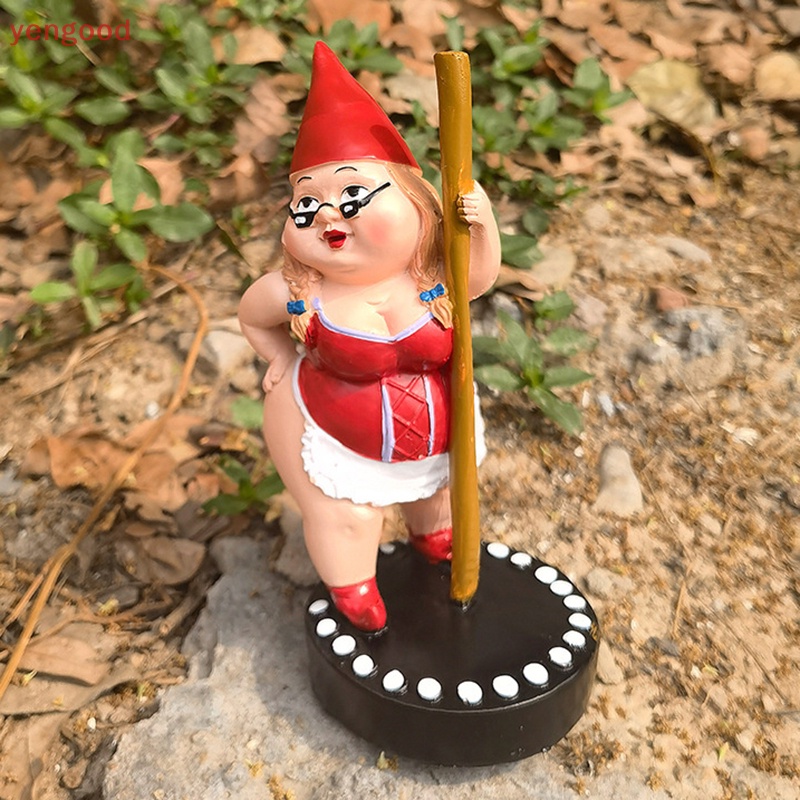 Mô Hình Chú Lùn Nhảy Múa Vui Nhộn Trang Trí Sân Vườn