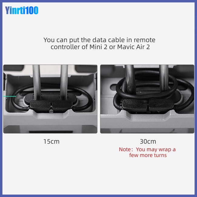 Dây Cáp Dữ Liệu Loại c Dành Cho Điện Thoại / Máy Tính Bảng Mini 2 / Pocket 2 / Mavic Air 2