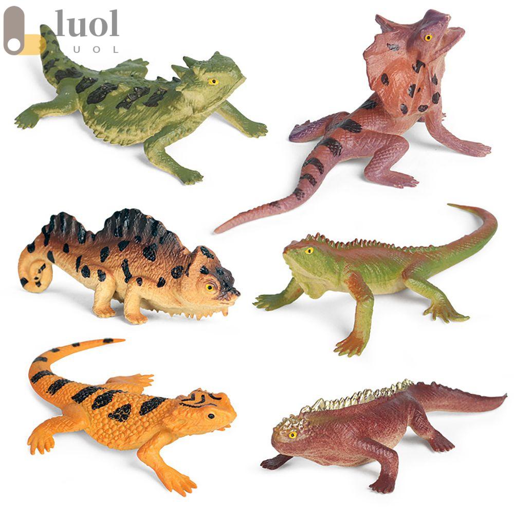 Bộ 6 Mô Hình Thằn Lằn Sống Động Như Thật